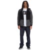DC Fineline - Ανδρική ζακέτα fleece διπλής οψης - Black