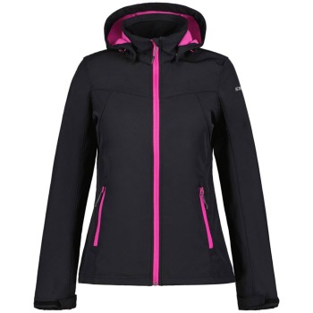 ICEPEAK Brenham - Γυναικείο softshell jacket - Black
