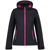 ICEPEAK Brenham - Women's softshell jacket - Black