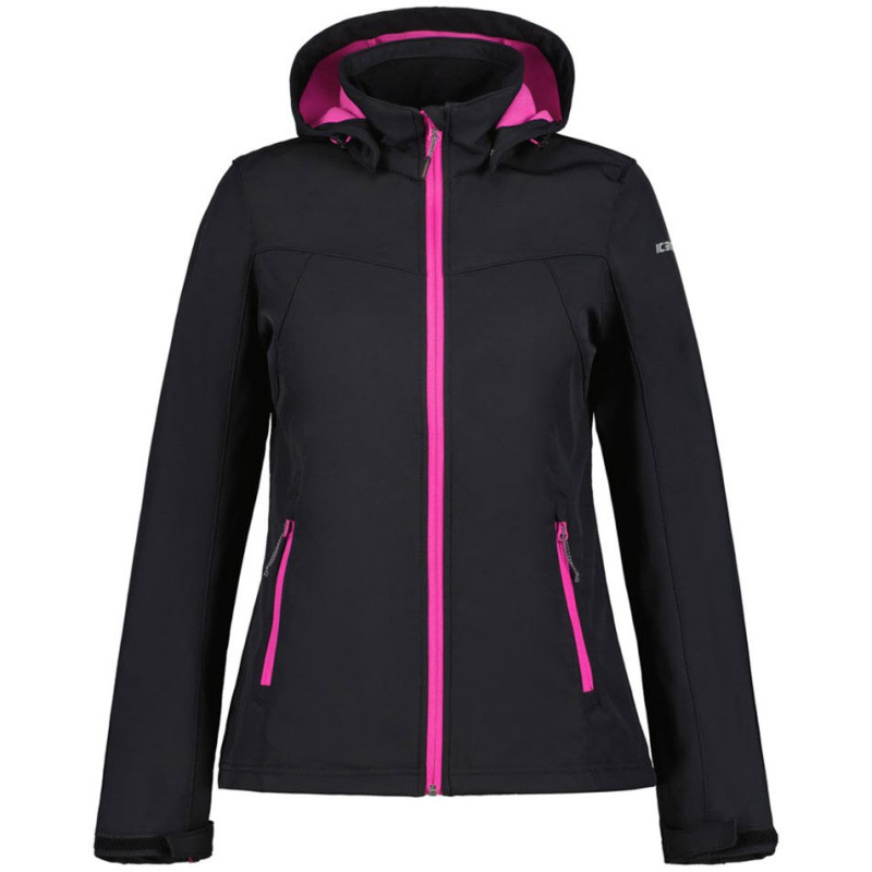 ICEPEAK Brenham - Women's softshell jacket - Black