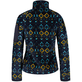 ICEPEAK Crete - Women's Ful-zip Fleece - Dark Blue