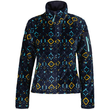 ICEPEAK Crete - Women's Ful-zip Fleece - Dark Blue