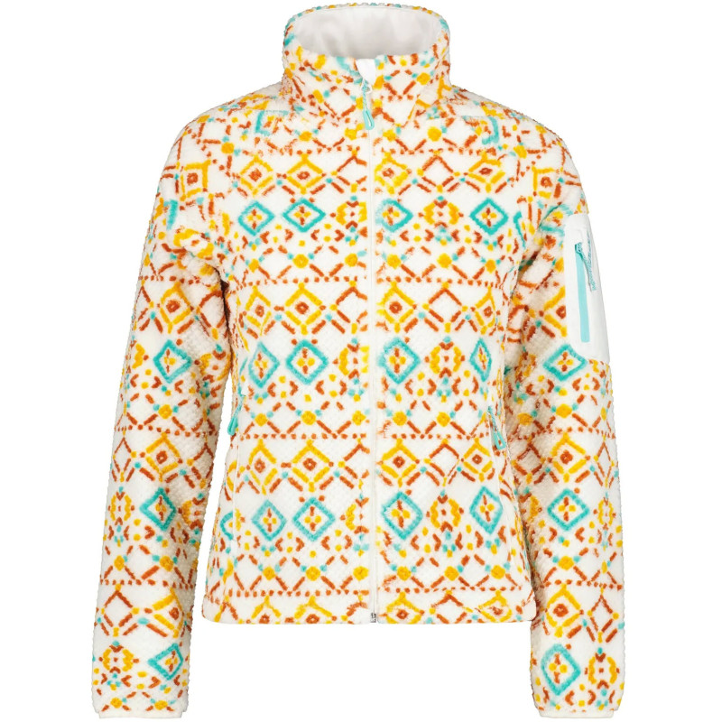 ICEPEAK Crete - Women's Ful-zip Fleece - Natural White