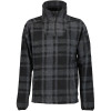 ICEPEAK Mount - Men's 1/4 ZIP fleece/wool - Lead Gray