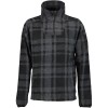 ICEPEAK Mount - Men's 1/4 ZIP fleece/wool - Lead Gray