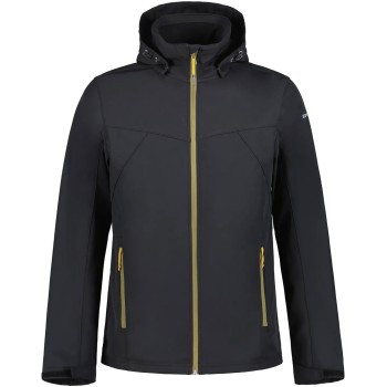 ICEPEAK Brimfield - Aνδρικό softshell jacket - Black/Olive ICEPEAK Brimfield - Aνδρικό softshell jacket - Black/Olive