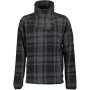 ICEPEAK Mount - Men's 1/4 ZIP fleece/wool  - Lead Gray