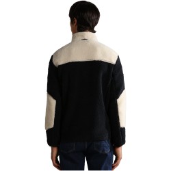 NAPAPIJRI Yupik 3 - Men's Full Zip Fleece - Blk/Nat/Bei