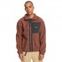 Quiksilver Shallow Water - Ανδρική ζακέτα Sherpa fleece - Mahogany