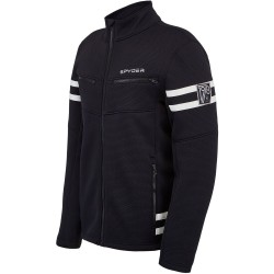 SPYDER Wengen Encore Full zip - Men's fleece Jacket - Black 