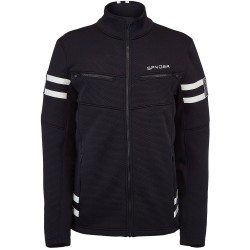 SPYDER Wengen Encore Full zip - Men's fleece Jacket - Black 
