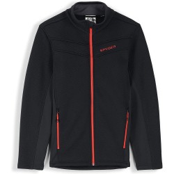 SPYDER Encore Full zip - Men's fleece Jacket - Black