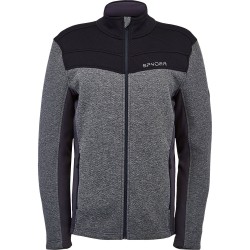 SPYDER Encore Full zip - Men's fleece Jacket - Black Ebony