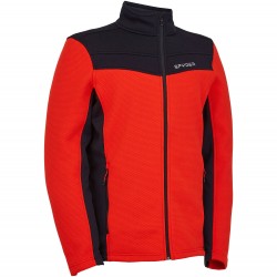 SPYDER Encore Full zip - Men's fleece Jacket - Volcano Black