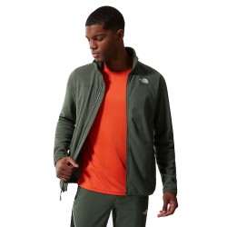 THE NORTH FACE  M 100 Glacier Full Zip - Aνδρική Ζακέτα φλίς - Thyme