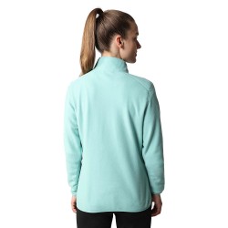THE NORTH FACE Women's 100 Glacier 1/4 Zip Fleece - Wasabi