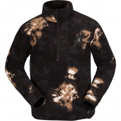 VOLCOM V-Science Fleece - Ανδρικό φλίς 1/2 Zip - Bleach Black
