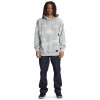 DC New School - Hoodie for Men - Lily White Halftone smoke