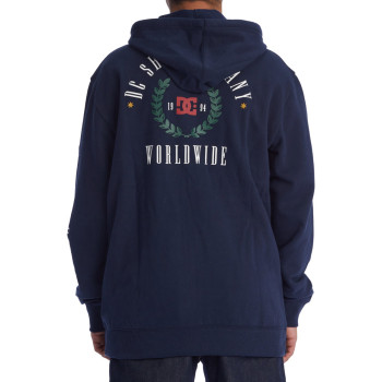 DC The Hills - Zip Up Hoodie for Men - Navy Blazer