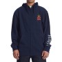 DC The Hills - Zip Up Hoodie for Men - Navy Blazer