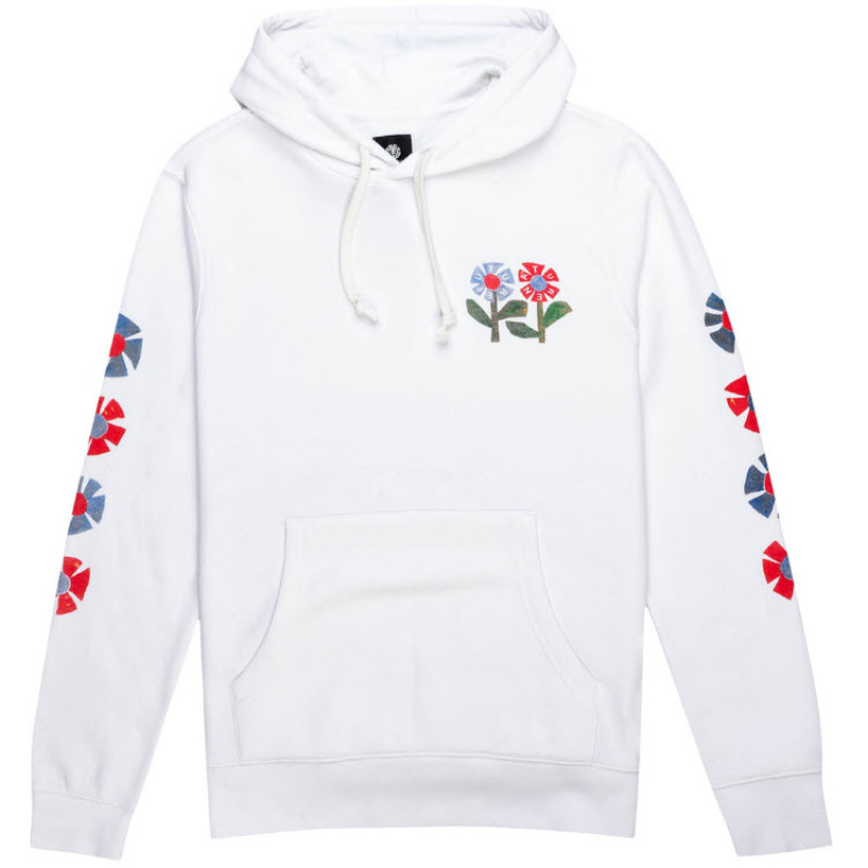 ELEMENT Flowers - Hoodie for Men - Optic White