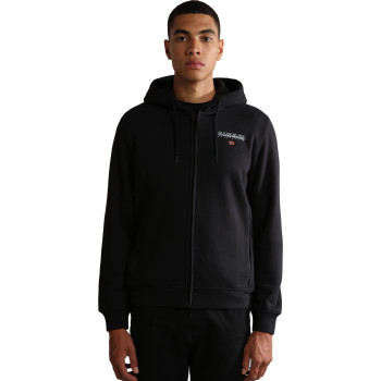 NAPAPIJRI B-Ayas 1 Men's Full Zip Hoodie Sweatshirt - Black