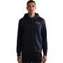 NAPAPIJRI B-Ayas 1 Men's Full Zip Hoodie Sweatshirt - Blue Marine