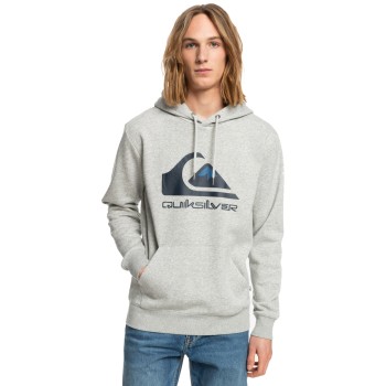 QUIKSILVER Big Logo - Men's Hoodie - Athletic Heather