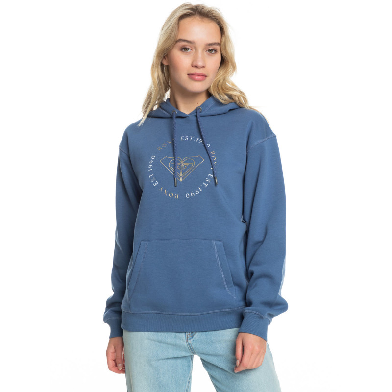 ROXY Surf Stoked Brushed - Women's Hoodie - Bijou Blue