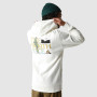 THE NORTH FACE Seasonal Graphic - Men's Hoodie - Gardenia White