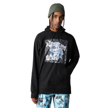 THE North Face Printed Tekno - Men's Pullover Hoodie - TNF Black/TNF Black