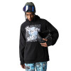 THE North Face Printed Tekno - Men's Pullover Hoodie - TNF Black/TNF Black