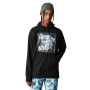 THE North Face Printed Tekno - Men's Pullover Hoodie - TNF Black/TNF Black