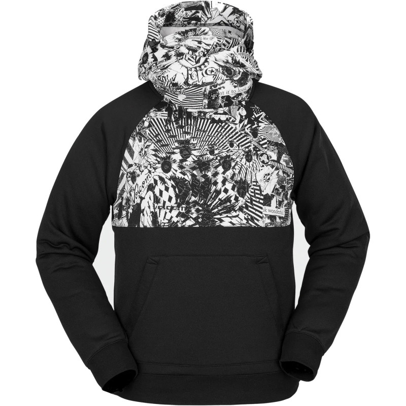 VOLCOM Hydro Riding - Ανδρικό Hoodie - Black White