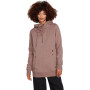 VOLCOM Tower Pullover Fleece - Women's Hoodie - Rosewood