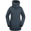 VOLCOM Tower Pullover Fleece - Women's Hoodie - Storm Blue