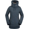 VOLCOM Tower Pullover Fleece - Women's Hoodie - Storm Blue