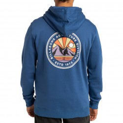 BILLABONG Rockies - Ανδρικό φούτερ με κουκούλα - Washed Denim