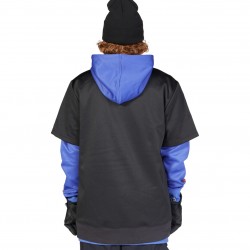 DC Dryden - Technical Double Layer Hoodie for Men - Royal Blue