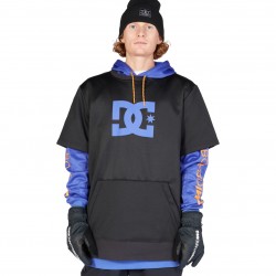 DC Dryden - Technical Double Layer Hoodie for Men - Royal Blue
