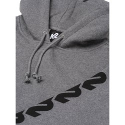 K2 Chain Logo Hoodie - Ανδρικό Hoodie - Charcoal Heather