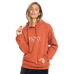 ROXY Surf Stoked Brushed B - Γυναικείο hoodie - Baked Clay