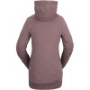 VOLCOM Tower Pullover Fleece - Γυναικείο φούτερ με κουκούλα - Rosewood