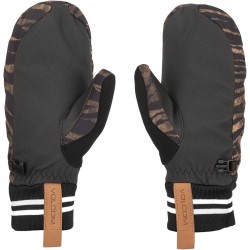 VOLCOM Bistro Mitt - Women's mittens Gloves - Tiger Print