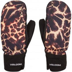 VOLCOM V.Co Nyle Mitt - Men's Mitten Gloves - Gold Giraffe