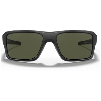 Oakley Double Edge - Sunglasses - Matte Black/Dark Grey Lenses