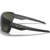 Oakley Double Edge - Sunglasses - Matte Black/Dark Grey Lenses