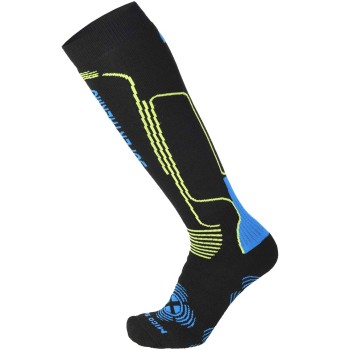 MICO 116 Heavy Superthermo Primaloft - Κάλτσες ski - Black/Vigorsol