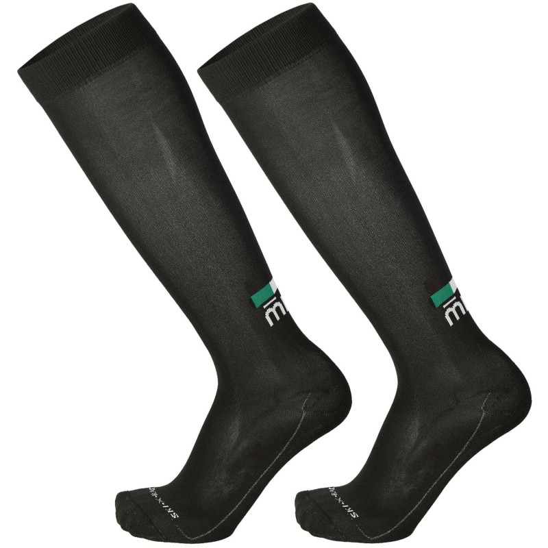 MICO 1640 Extralight weight X-Race X-Static® - Κάλτσες Ski - Black