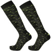 MICO 282 Light weight - X-Performance Ski Touring socks - Black/Yellow